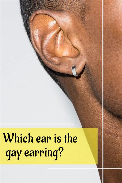 which ear is the gay ear male